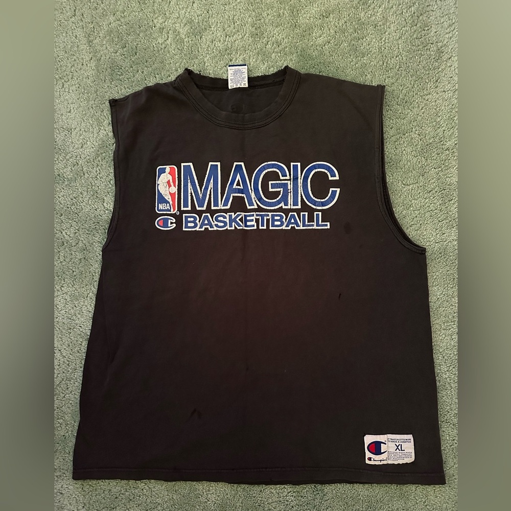 Vintage Men’s magic basketball vintage sleeveless tank top